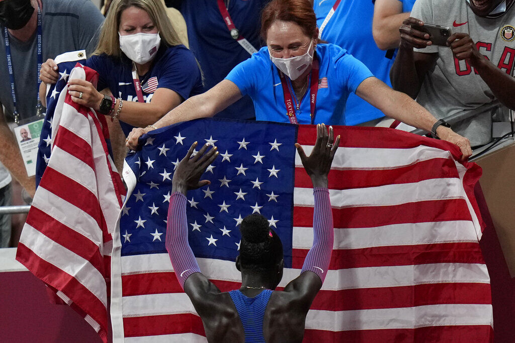 Tokyo Olympics Athletes and Flags Photo Gallery